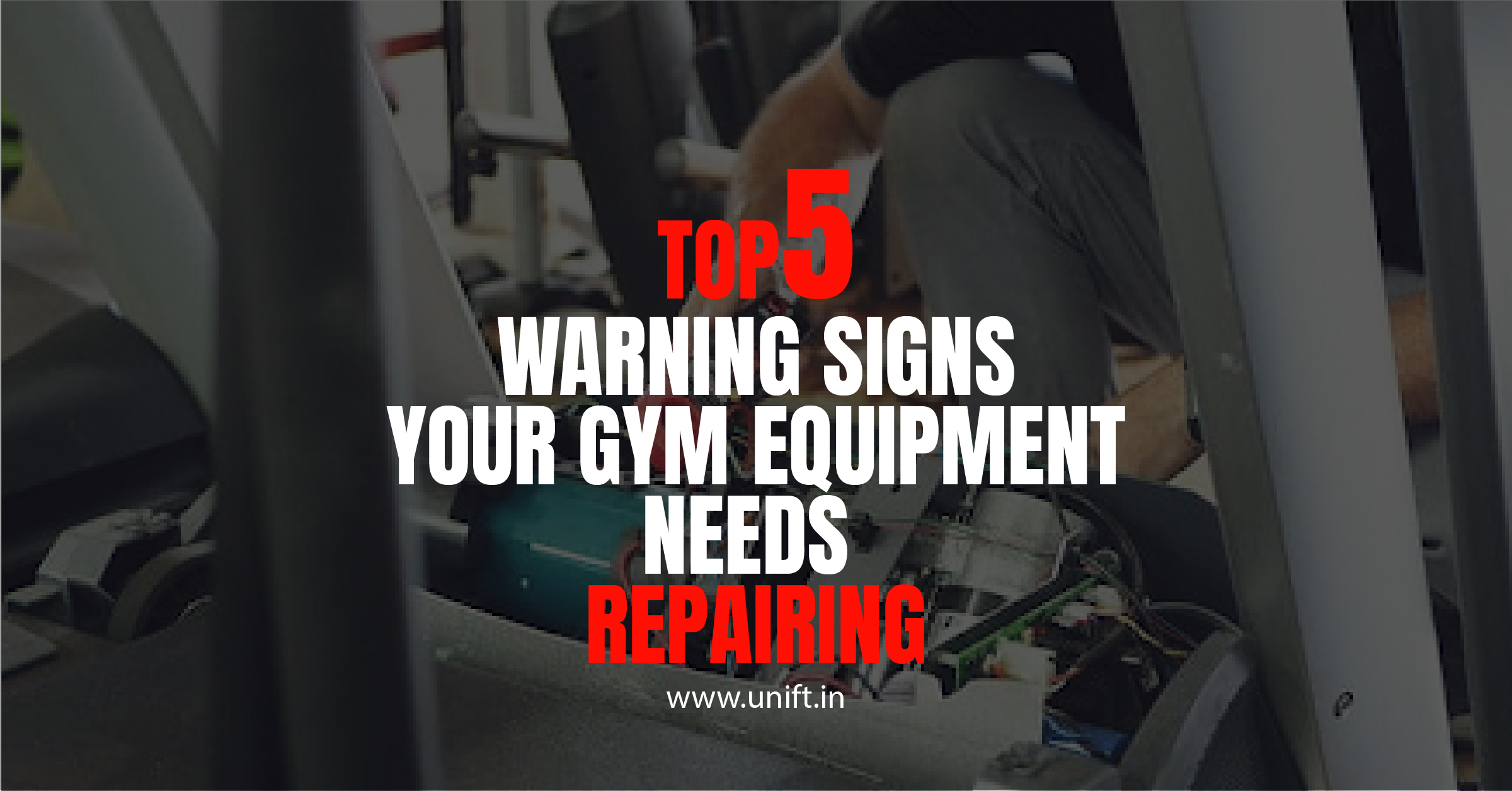 Top 5 warning signs your gym equipment needs repairing